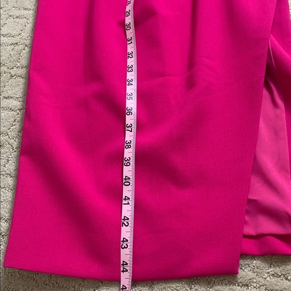 New Likely‎ Zeldana Fuchsia Pink Cutout Midi Dress Size 6 - Picture 10 of 12